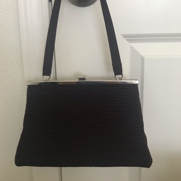 The Sak Handbags - The Sak Burgundy Crochet Handbag